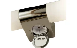 Aneta Cosenza Vägglampa med Uttag 44cm Krom IP44* Badrumslampor Vägg