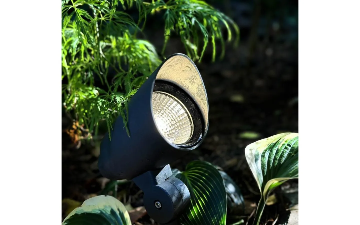 Lightson Garden Plug & Play<Lightson Cosmo Markspotlight Mörkgrå LED 10W 3000K 1000lm