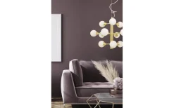 Vardagsrum|Kök & Matplats<Aneta Cosmos Taklampa 52cm 12L Mässing/Opal