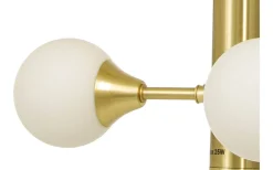 Vardagsrum|Kök & Matplats<Aneta Cosmos Taklampa 52cm 12L Mässing/Opal