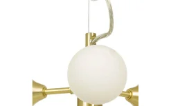 Vardagsrum|Kök & Matplats<Aneta Cosmos Taklampa 52cm 12L Mässing/Opal