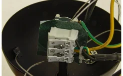 Cosmos Taklampa 52cm 12L Svart/Rök