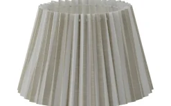 Hallbergs Costa Nova Plisserad Lampskärm Ø33cm Natur* Plisserade Lampskärmar