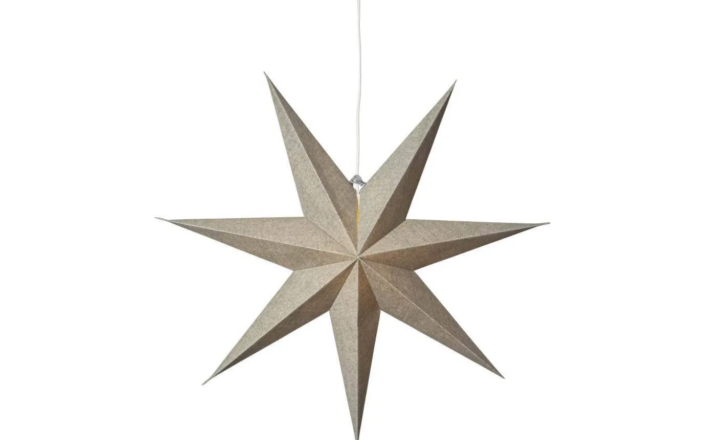 Cotton Julstjärna 60cm Grön