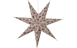 Visa Alla Julstjärnor|Julstjärnor Utan Sladd<Star Trading Cotton Julstjärna Kottar 60cm Röd