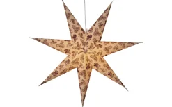 Visa Alla Julstjärnor|Julstjärnor Utan Sladd<Star Trading Cotton Julstjärna Kottar 60cm Röd