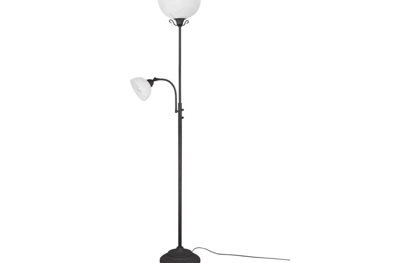 Country Golvlampa E27+E14 rustik