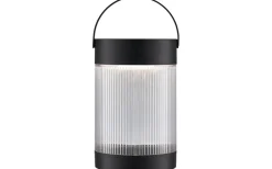 Coupar Solcellslampa Bordslampa 22cm Svart IP44