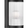 Coupar Vägglampa 25cm Svart IP54