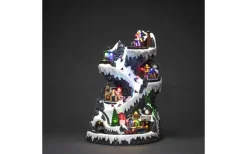 Cozyland Batteridriven Mekanisk Juldekoration Stor Skidbacke