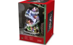 Cozyland Batteridriven Mekanisk Juldekoration Stor Skidbacke