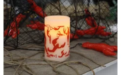 Blockljus Inomhus|Blockljus Inomhus<Star Trading Crayfish Batteridrivet Blockljus 12,5cm