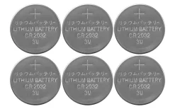 Star Trading CR2032-batteri, Lithium 3V, 6-pack* Batterier