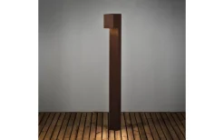 Konstsmide Cremona Pollare LED 8W 3000K 1m Rost IP54* Pollare & Grindlyktor