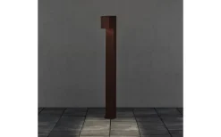 Konstsmide Cremona Pollare LED 8W 3000K 1m Rost IP54* Pollare & Grindlyktor