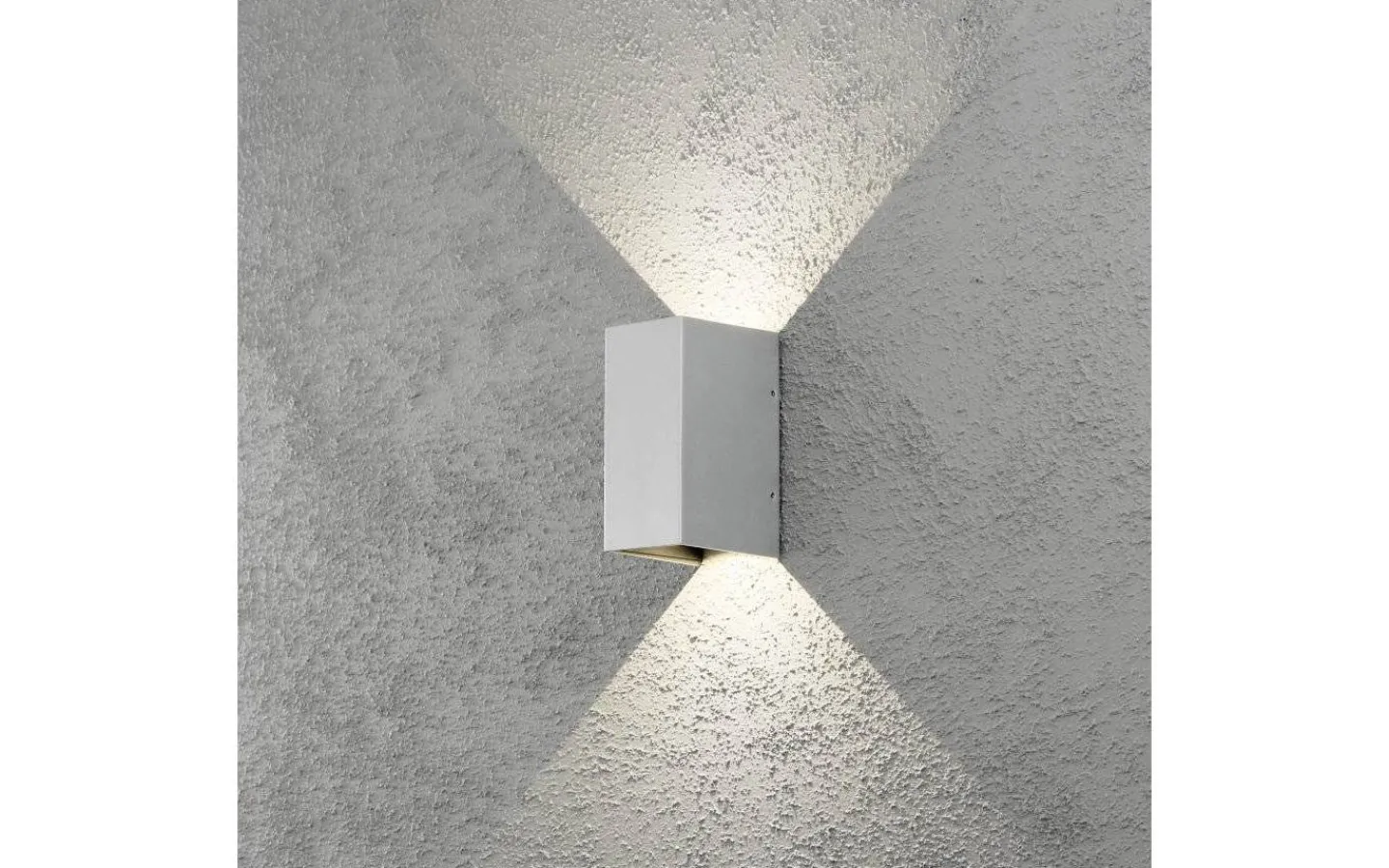 Konstsmide Cremona Vägglampa Justerbar LED 3000K 2x3W Aluminium IP54* Upp & Nedljus Lampor
