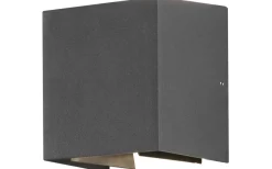 Upp & Nedljus Lampor<Konstsmide Cremona Vägglampa Justerbar LED 3000K 2x3W Antracit IP54