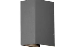 Upp & Nedljus Lampor<Konstsmide Cremona Vägglampa Justerbar LED 3000K 2x3W Antracit IP54