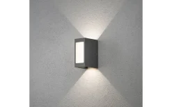 Konstsmide Cremona Vägglampa Justerbar LED 3000K 3x3W IP54* Upp & Nedljus Lampor|Vägglampor Utomhus