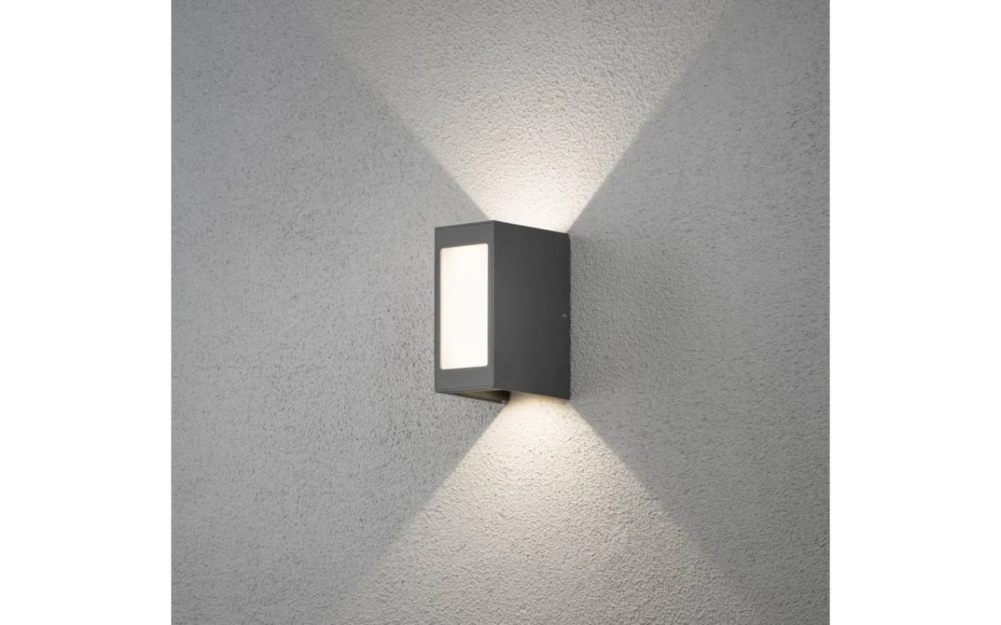 Konstsmide Cremona Vägglampa Justerbar LED 3000K 3x3W IP54* Upp & Nedljus Lampor|Vägglampor Utomhus