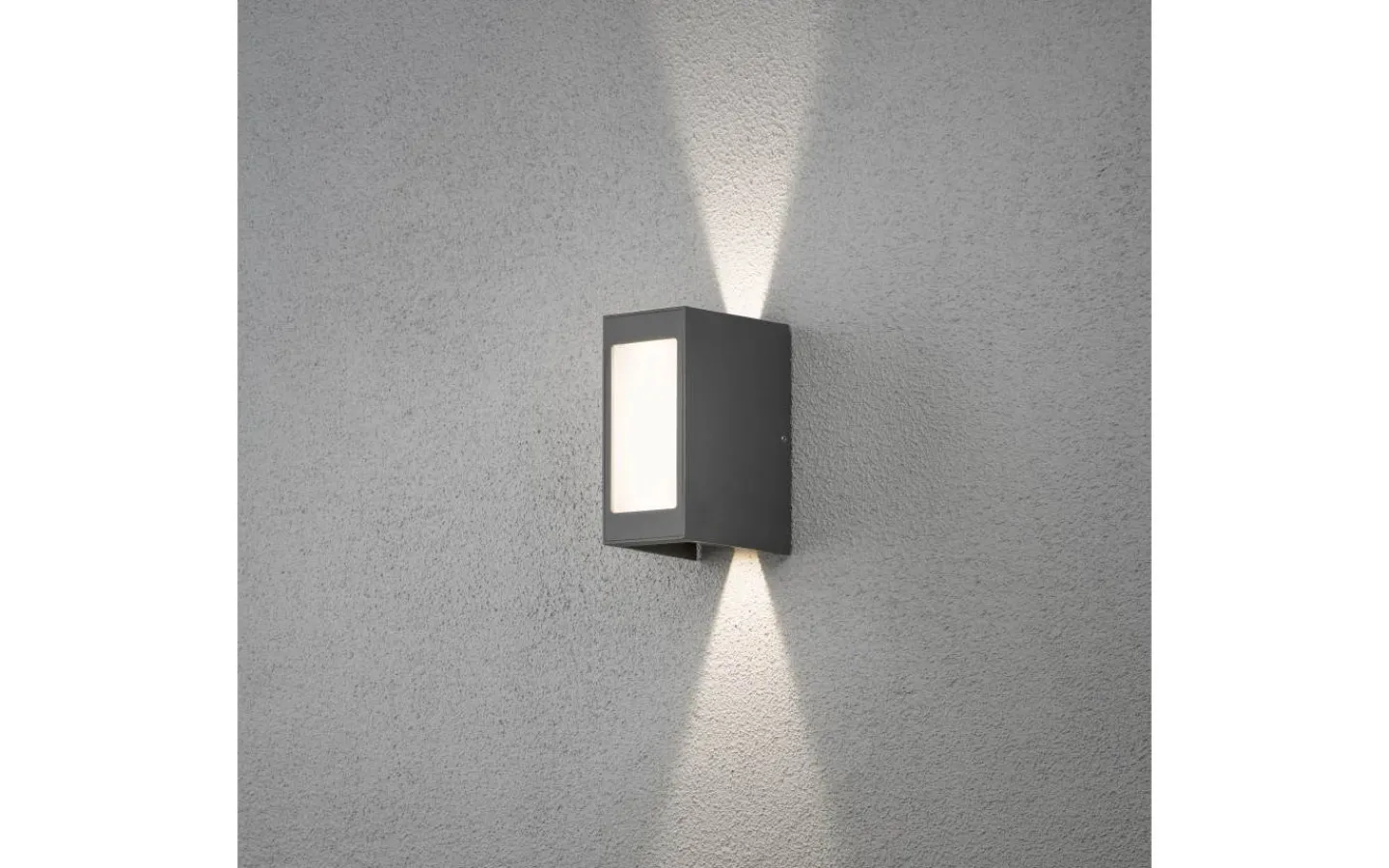 Konstsmide Cremona Vägglampa Justerbar LED 3000K 3x3W IP54* Upp & Nedljus Lampor|Vägglampor Utomhus