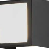 Konstsmide Cremona Vägglampa Justerbar LED 3000K 3x3W Antracit IP54* Upp & Nedljus Lampor