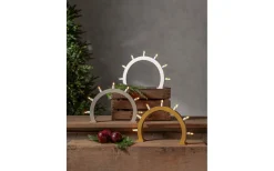 Visa Alla Adventsljusstakar|Adventsljusstakar 31-60 Cm<Star Trading Crisp Adventsljusstake 33cm Vit