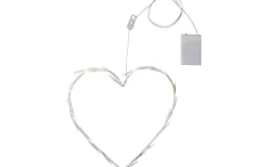 Crispy Heart Hängande Dekoration Vit