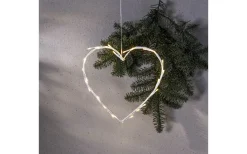 Crispy Heart Hängande Dekoration Vit