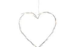 Crispy Heart Hängande Dekoration Vit