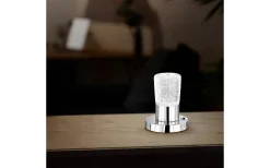 Barnrum|Bordslampor<Trio Lighting Cristo Bordslampa LED krom/mattglas