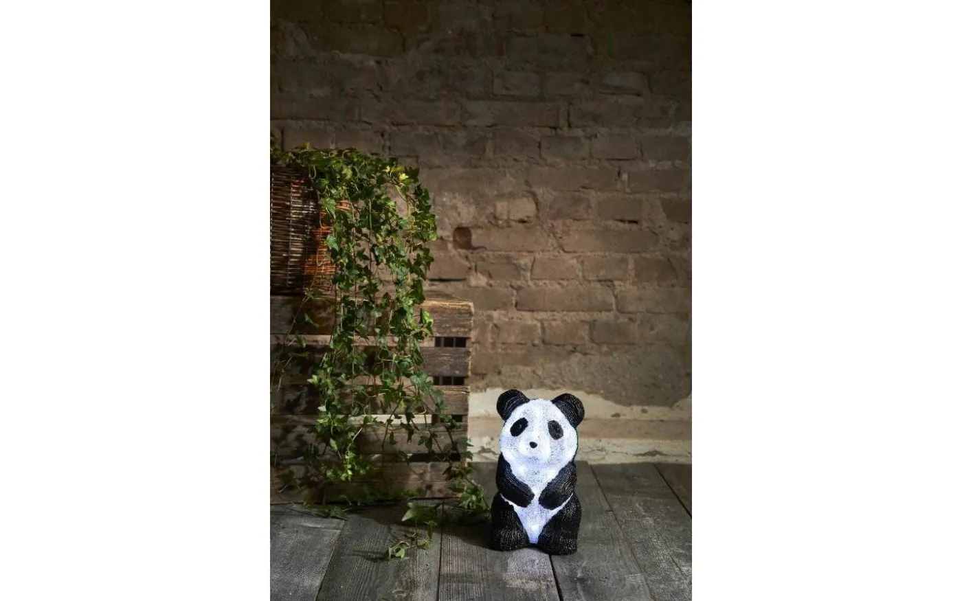 Crystalo Panda 27cm LED IP44