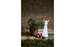 Star Trading Crystalo Ren 52cm LED IP44* Julpynt Utomhus