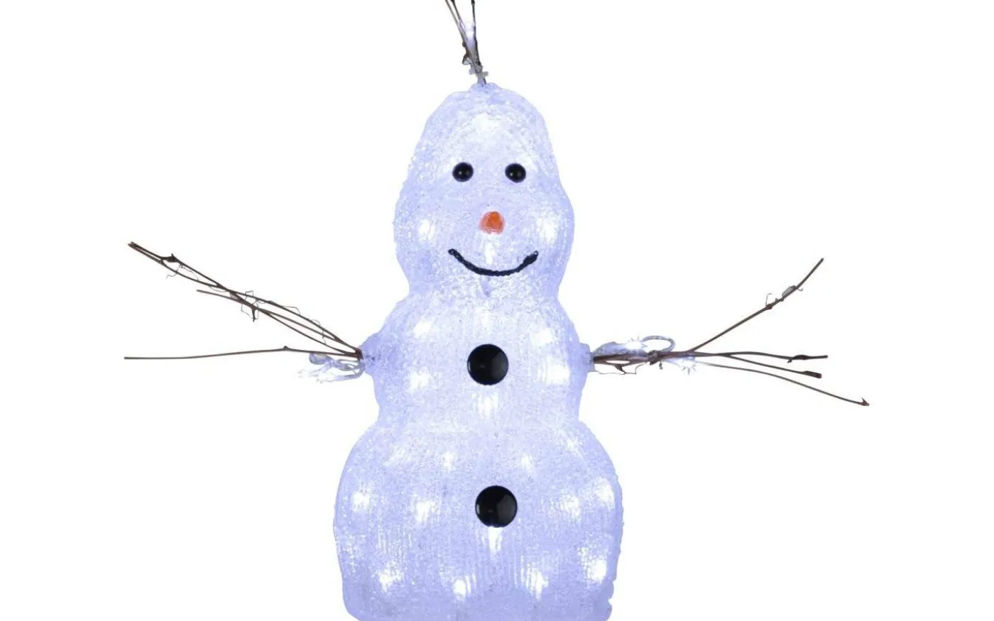 Crystalo Snögubbe 38cm LED IP44