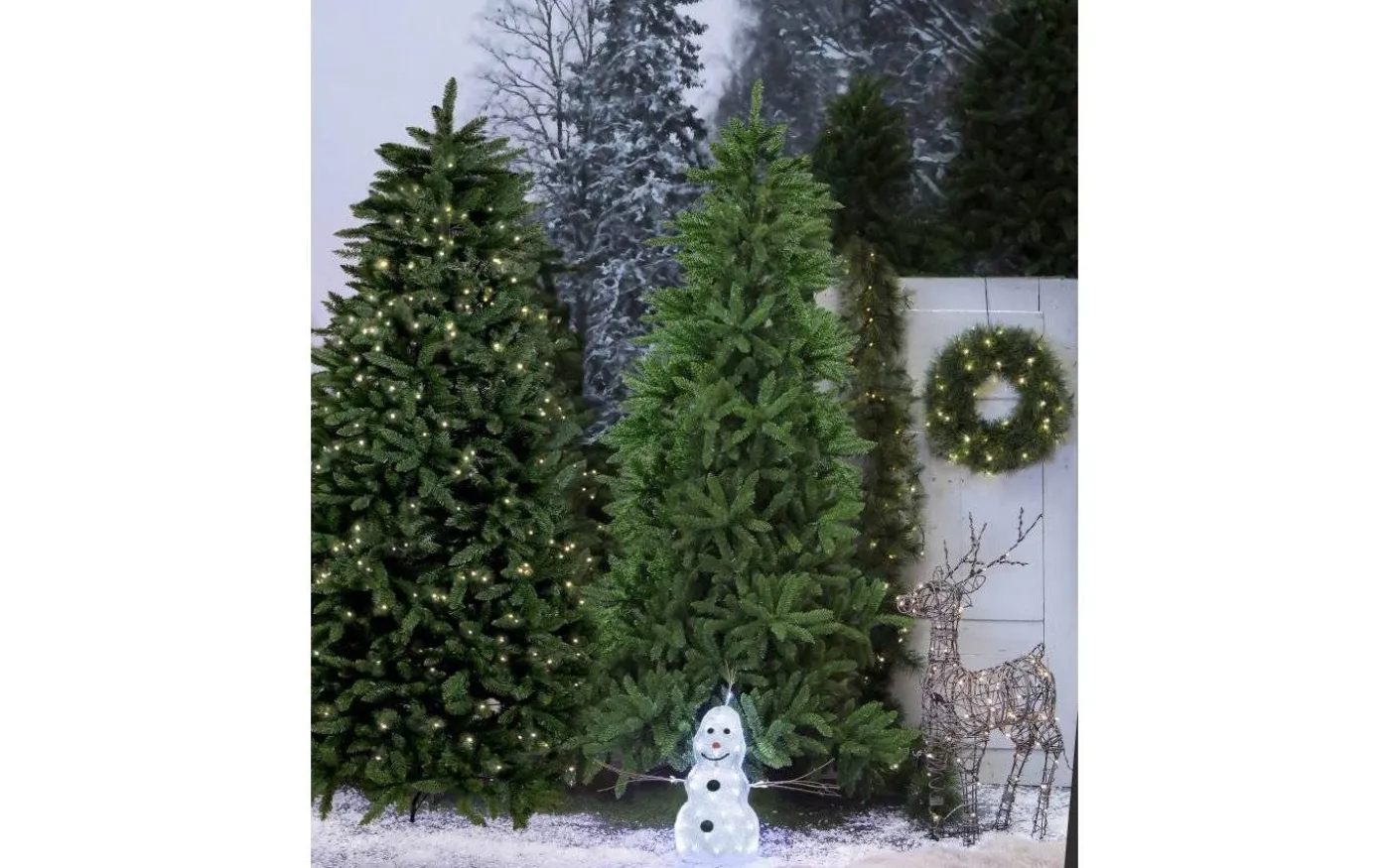 Crystalo Snögubbe 38cm LED IP44