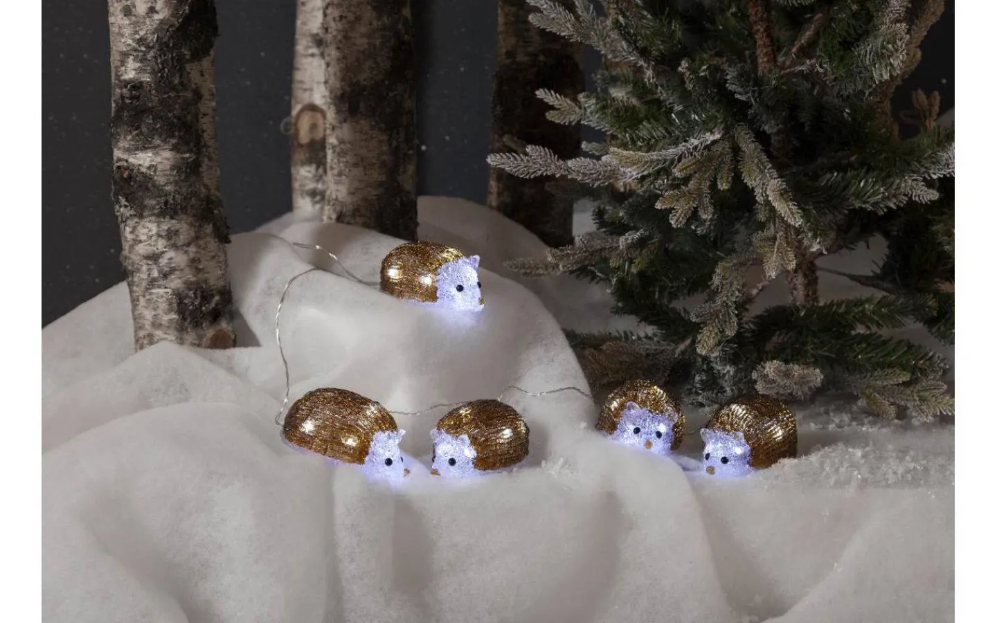 Julpynt Utomhus<Star Trading Crystalo Utomhusdekoration 130cm Brun IP44