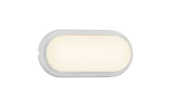 Taklampor Utomhus|Vägglampor Utomhus<Nordlux Cuba Energy Oval LED 3000K 6,5W Vit IP54