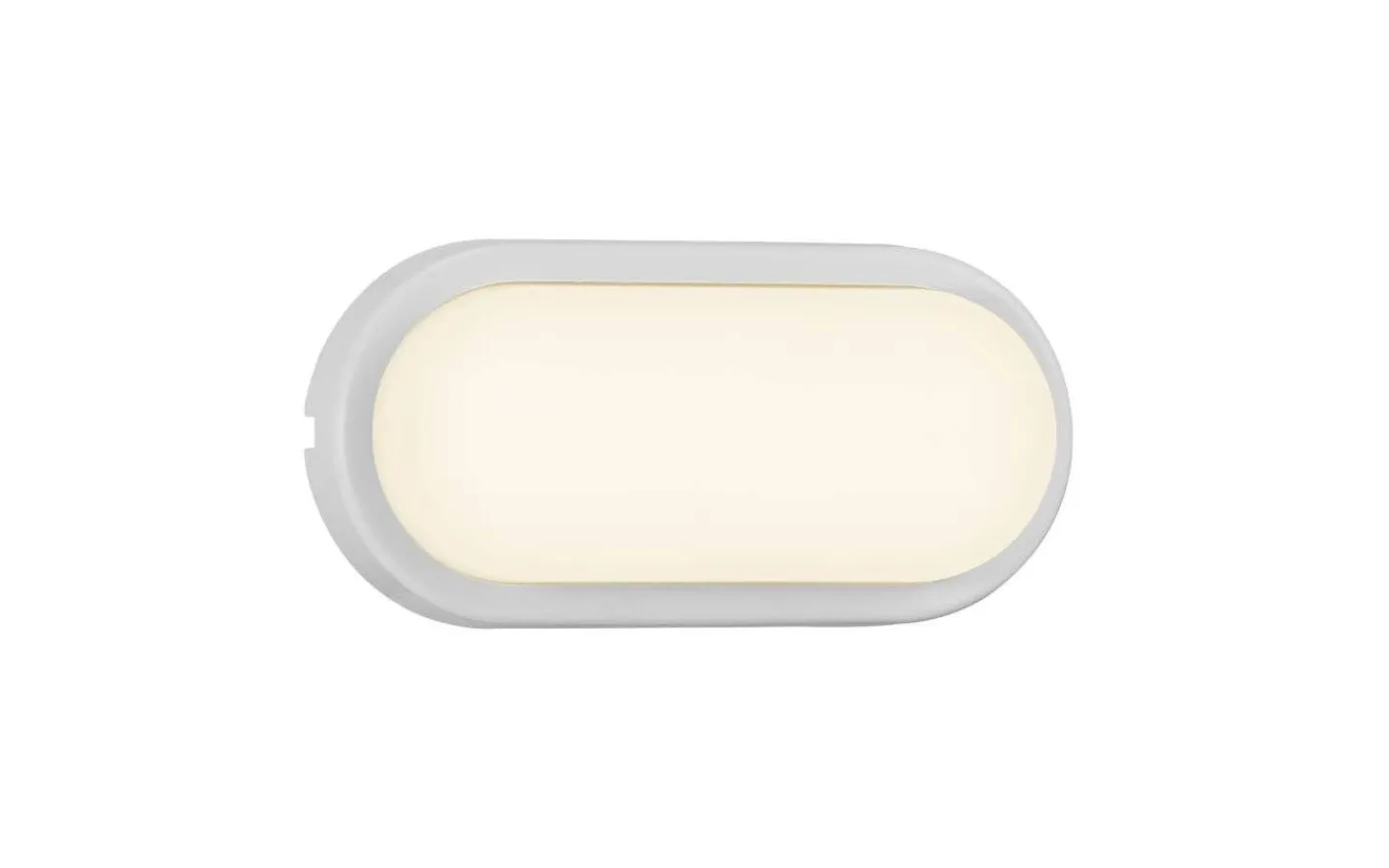 Taklampor Utomhus|Vägglampor Utomhus<Nordlux Cuba Energy Oval LED 3000K 6,5W Vit IP54