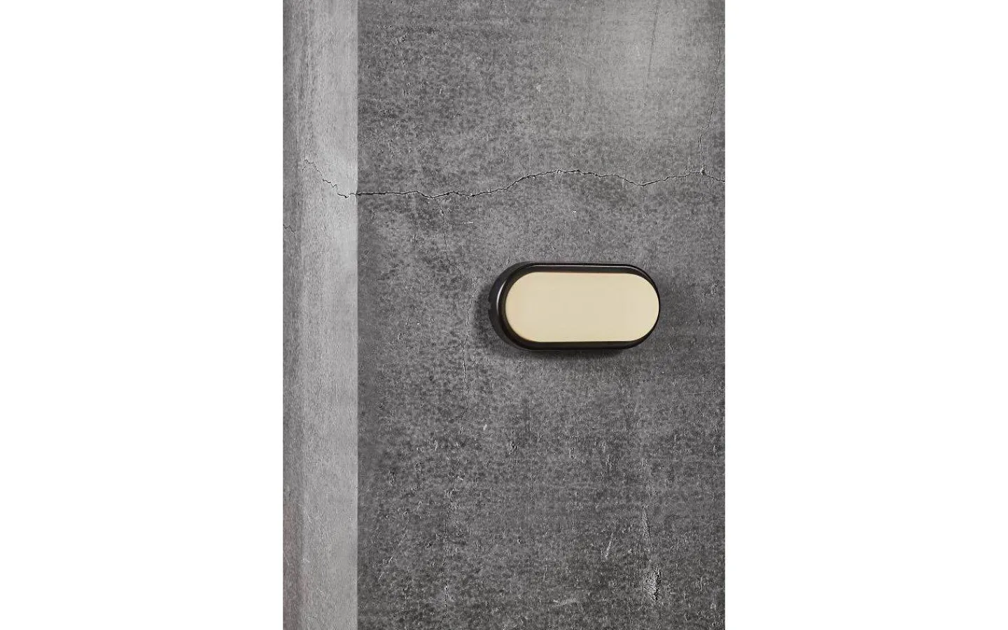 Taklampor Utomhus|Vägglampor Utomhus<Nordlux Cuba Energy Oval LED 3000K 6,5W Svart IP54