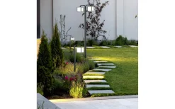 Kompletta Stolplyktor<Trio Lighting Cubango Stolplykta 200cm E27 antracit IP54