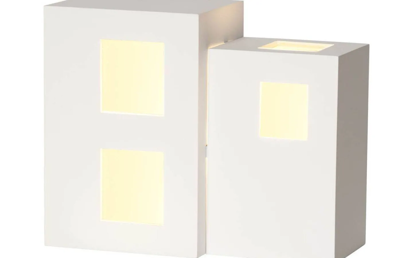 Bordslampor<Star Trading Cube Bordslampa E14 25cm Vit