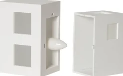 Bordslampor<Star Trading Cube Bordslampa E14 25cm Vit