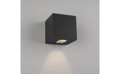 Upp Eller Nedljus Lampor<Hidealite Cube I Vägglampa LED 3000K 4W Antracit IP65