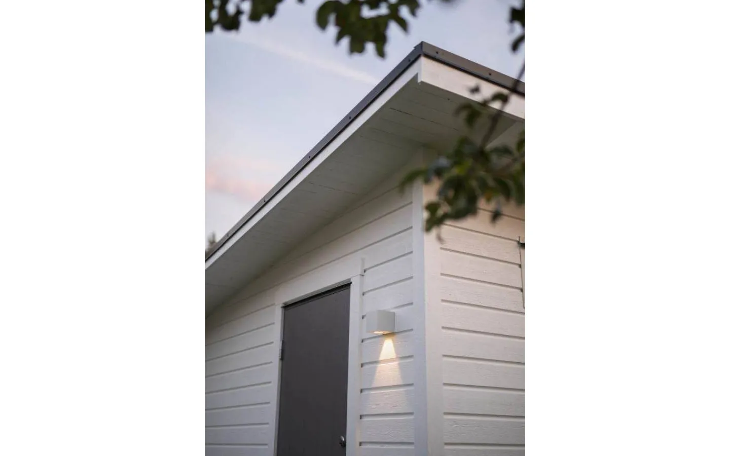 Hidealite Cube I Vägglampa LED 3000K 4W Vit IP65* Upp Eller Nedljus Lampor