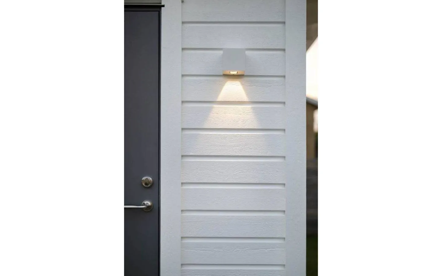 Hidealite Cube I Vägglampa LED 3000K 4W Vit IP65* Upp Eller Nedljus Lampor