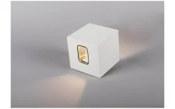 Hidealite Cube II Vägglampa LED 3000K 7,2W Vit IP65* Upp & Nedljus Lampor