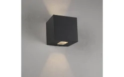 Upp & Nedljus Lampor<Hidealite Cube II Vägglampa LED 3000K 7,2W Antracit IP65