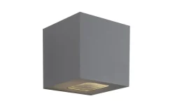Upp Eller Nedljus Lampor<Hidealite Cube XL I Vägglampa LED 3000K 12,5W Grå IP65
