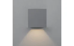 Upp Eller Nedljus Lampor<Hidealite Cube XL I Vägglampa LED 3000K 12,5W Grå IP65