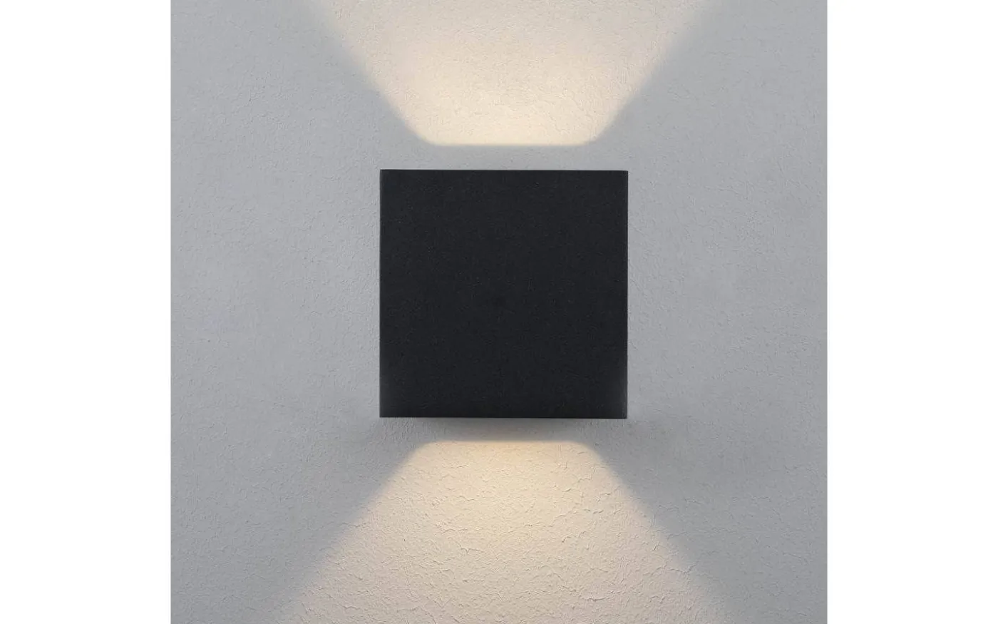 Cube XL II Vägglampa LED 3000K 25W Antracit IP65